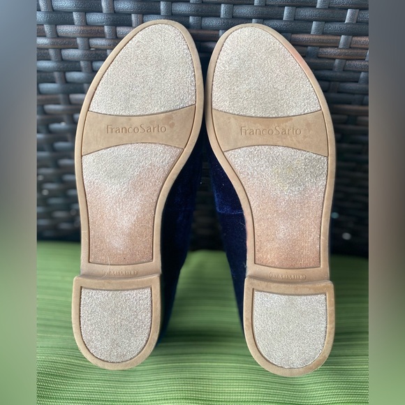 Franco Sarto 🎶 Blue Suede Shoes - ladies loafers - Picture 3 of 6